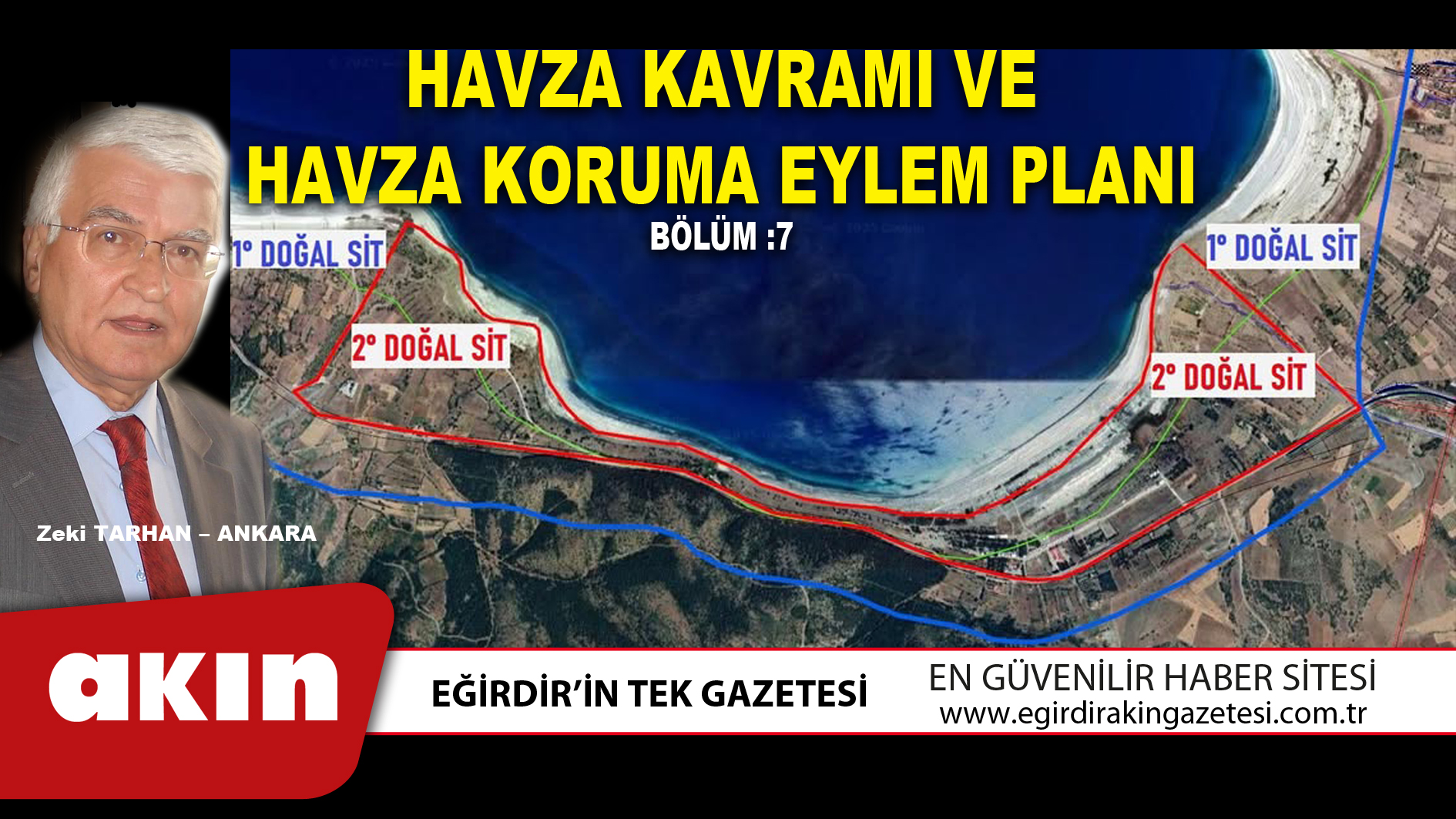 eğirdir haber,akın gazetesi,egirdir haberler,son dakika,HAVZA KAVRAMI VE HAVZA KORUMA EYLEM PLANI (7. Bölüm)
