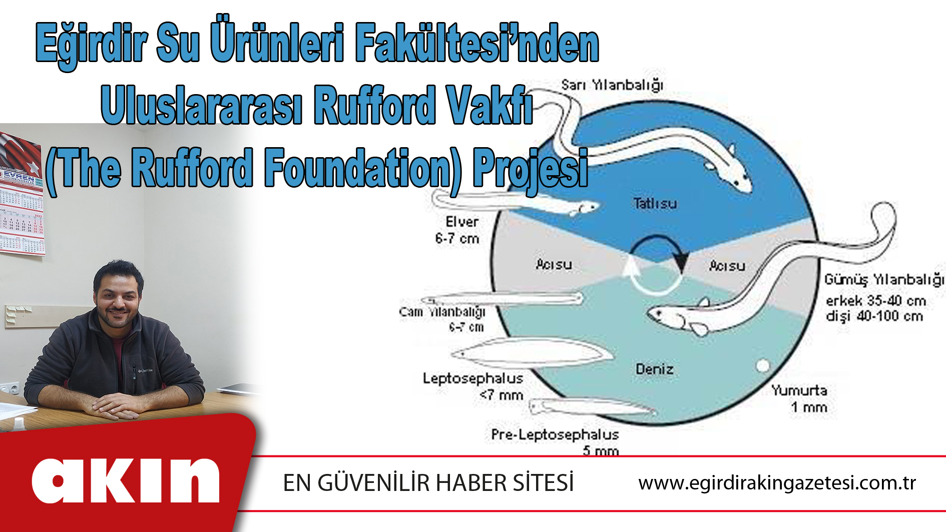 Eğirdir Su Ürünleri Fakültesi’nden Uluslararası Rufford Vakfı (The Rufford Foundation) Projesi