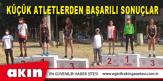 Küçük Atletlerden Başarılı Sonuçlar 