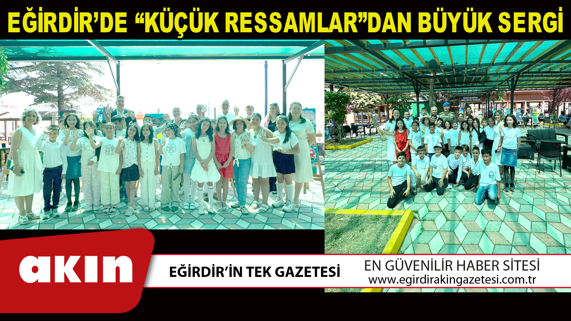 eğirdir haber,akın gazetesi,egirdir haberler,son dakika,EĞİRDİR’DE “KÜÇÜK RESSAMLAR”DAN BÜYÜK SERGİ