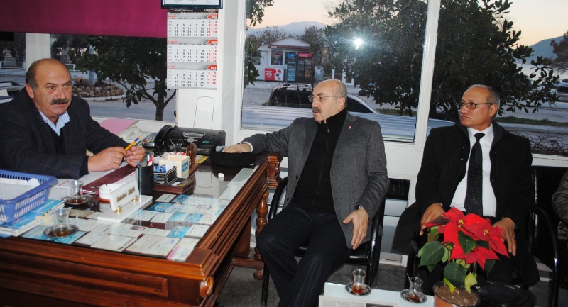 MİLLETVEKİLİ ÖNER, GAZETEMİZİ ZİYARET ETTİ