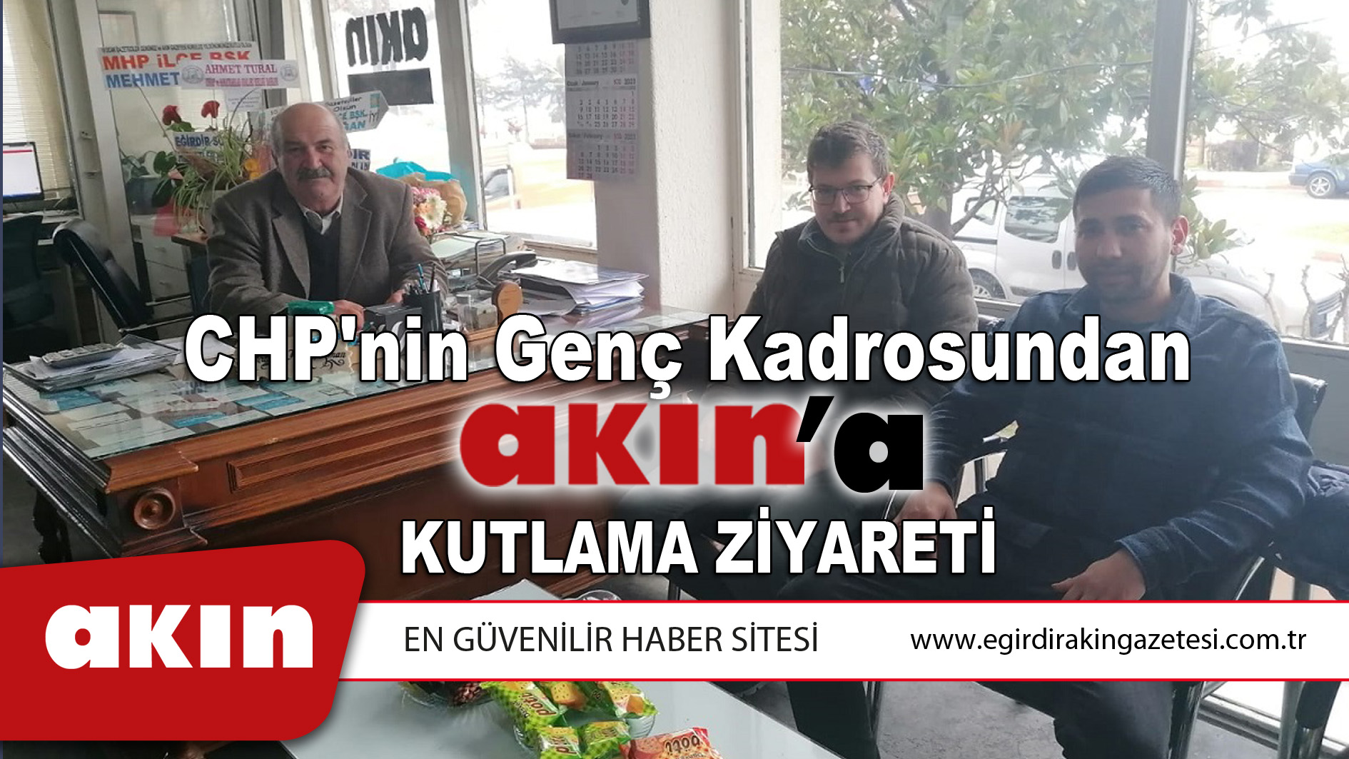 CHP'nin Genç Kadrosundan Akın'a Ziyaret