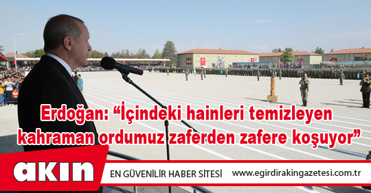Cumhurbaşkanı Recep Tayyip Erdoğan Isparta’da…
