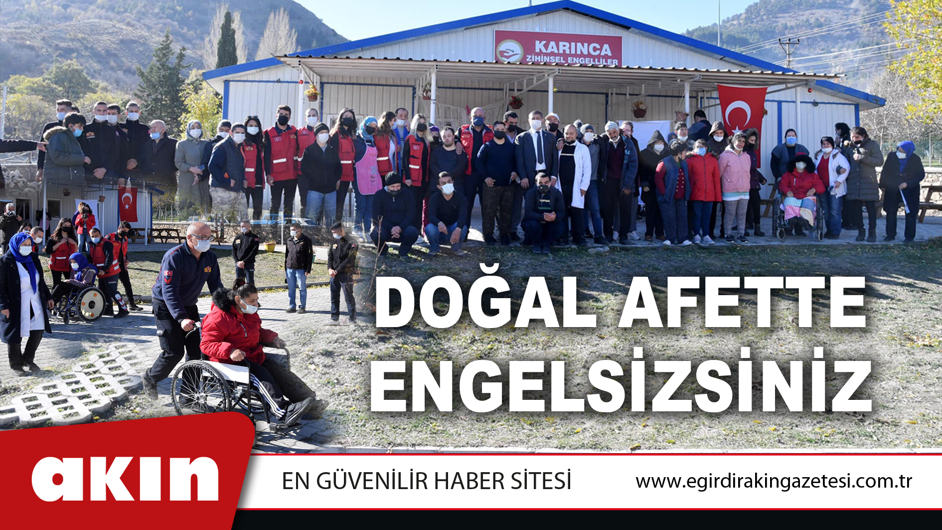 Doğal Afette Engelsizsiniz