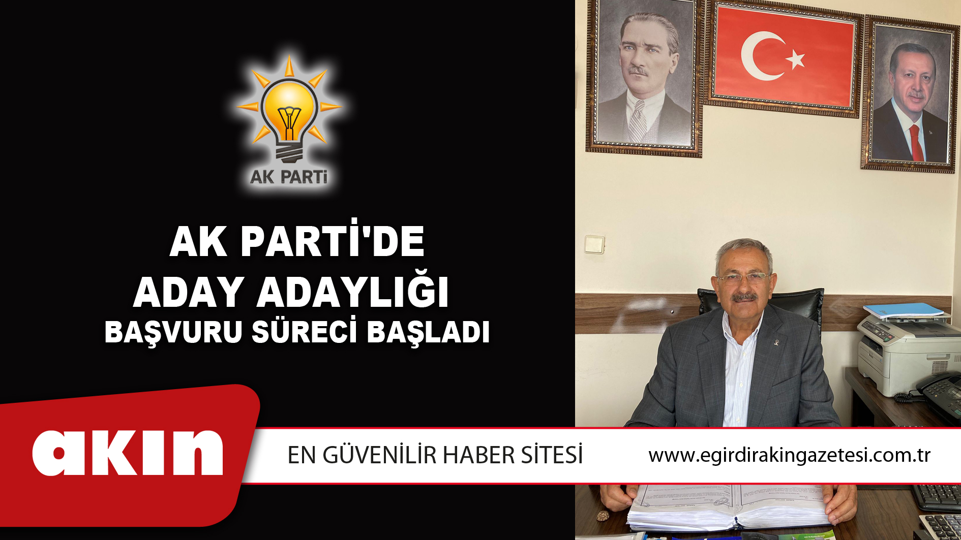 Ak Parti'de Aday Adaylığı  Başvuru Süreci Başladı