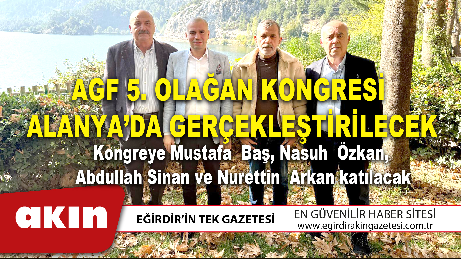 AGF 5. OLAĞAN KONGRESİ ALANYA’DA GERÇEKLEŞTİRİLECEK