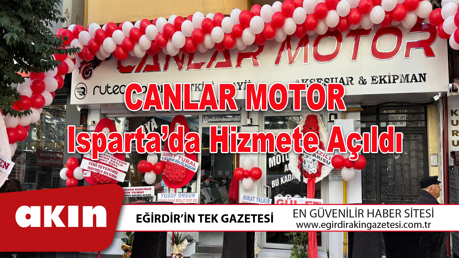 CANLAR MOTOR Isparta’da Hizmete Açıldı