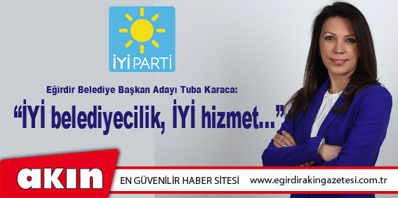İYİ Parti Eğirdir'de seçim startını verdi