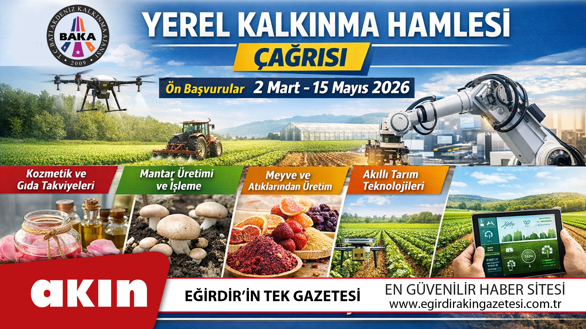 BAKA’dan Yerel Kalkınma Hamlesi Çağrısı