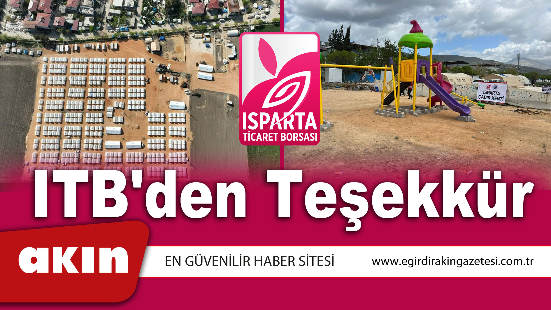 ITB'den Teşekkür