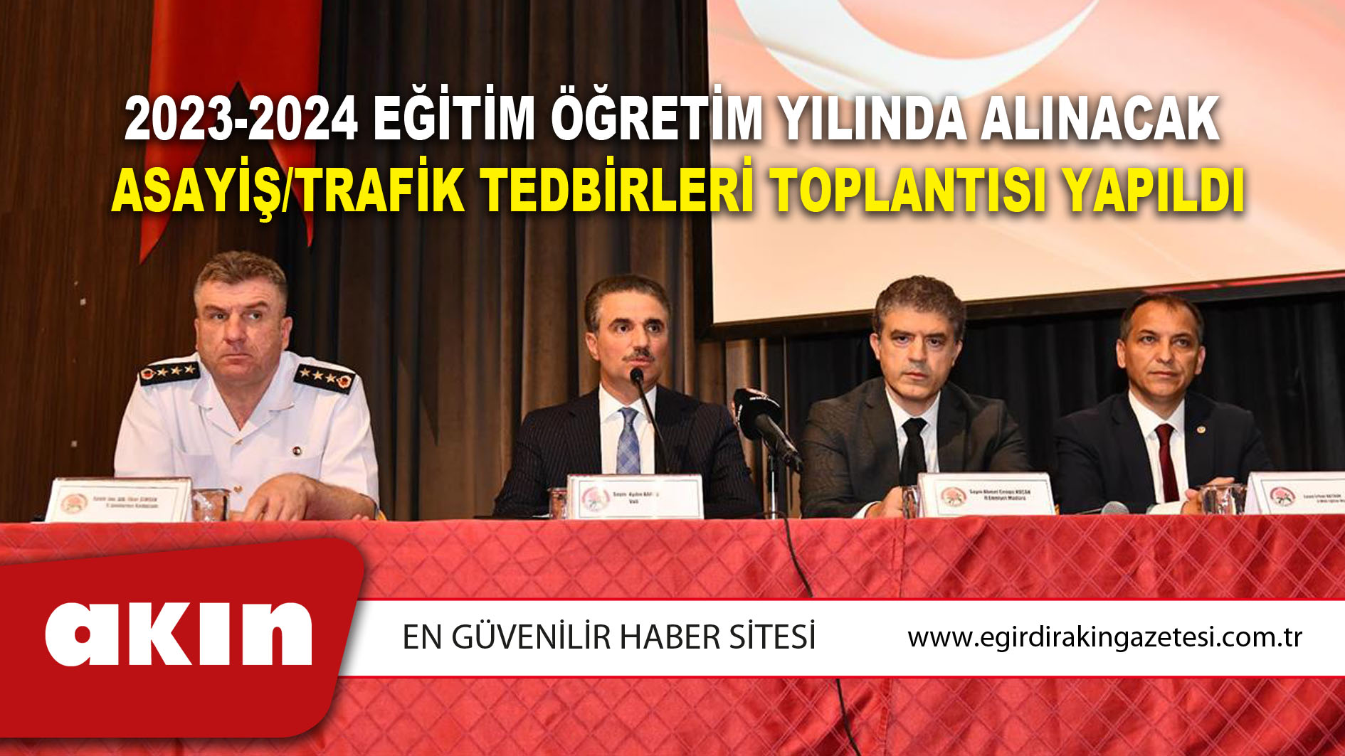 Asayiş/Trafik Tedbirleri Toplantısı Yapıldı