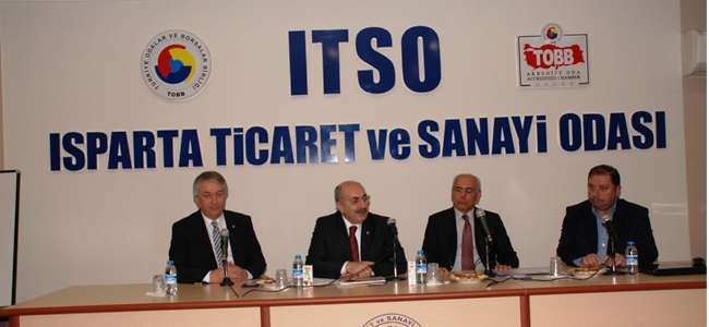 Milletvekili Öner ITSO'da işadamlarıyla buluştu