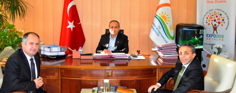 Antalya'da kurum ve kuruluşlar ile değerlendirme toplantıları
