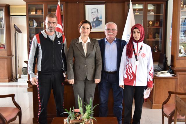Şampiyondan Başkan Şengöl'e Teşekkür Ziyareti 