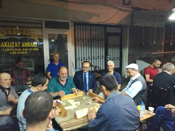 CHP ISPARTA  MİLLETVEKİLİ ADAYI İSA DİNÇTÜRK SEÇİM ÇALIŞMASINA İLÇEMİZDE DEVAM EDİYOR