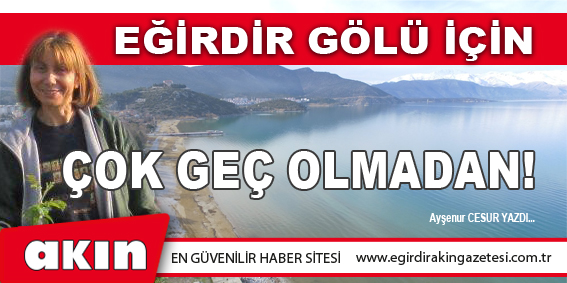 Çok Geç Olmadan!