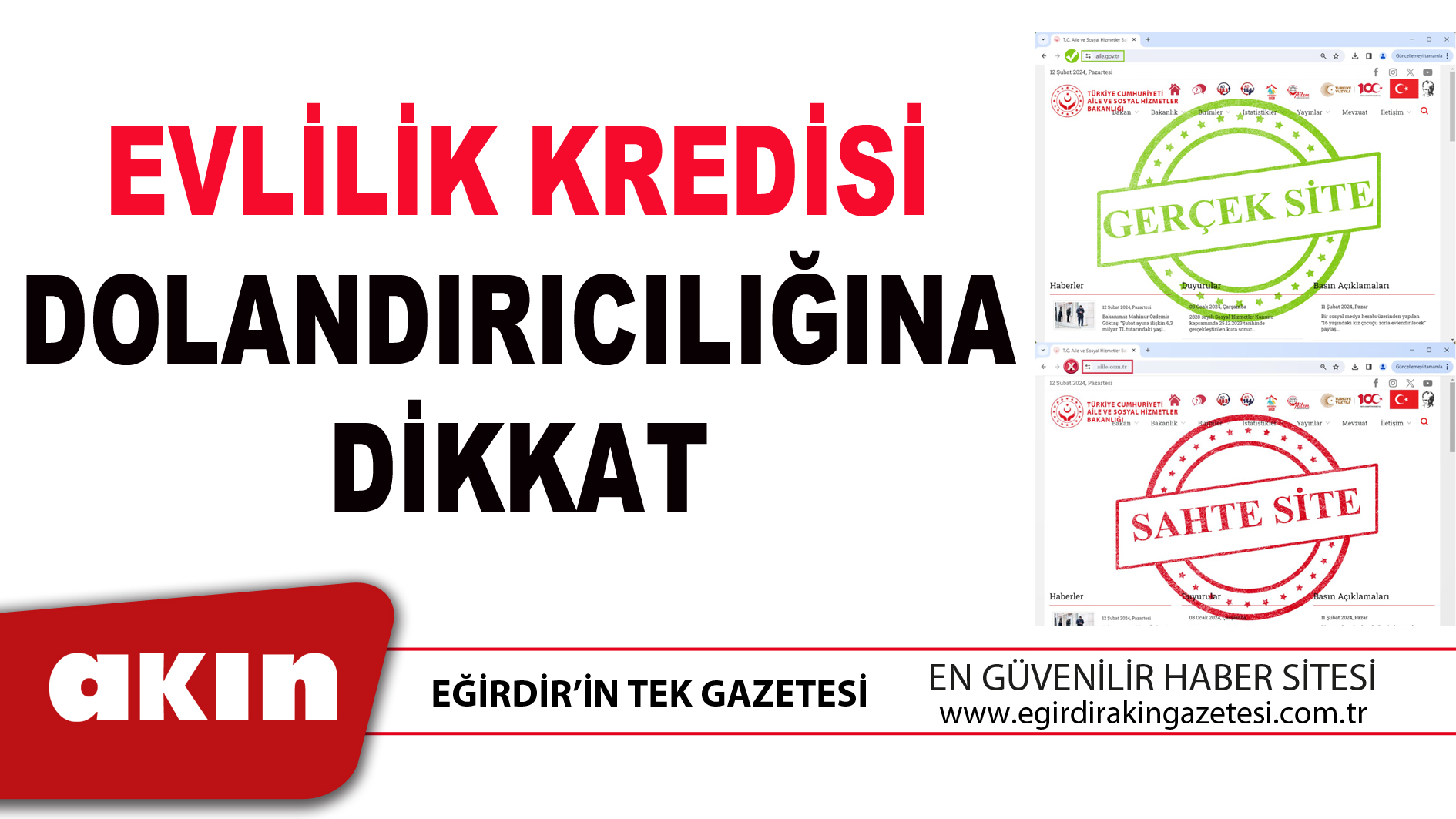 EVLİLİK KREDİSİ DOLANDIRICILIĞINA DİKKAT