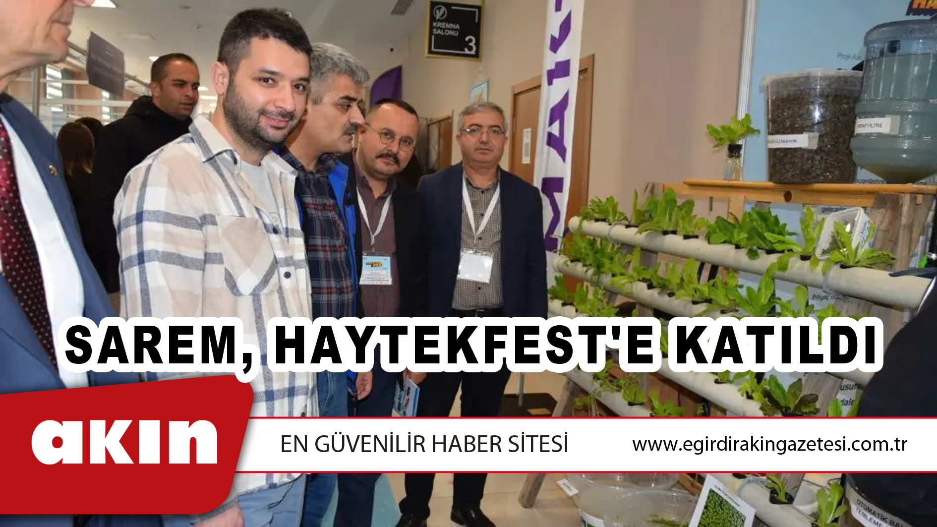 SAREM, HAYTEKFEST'E KATILDI