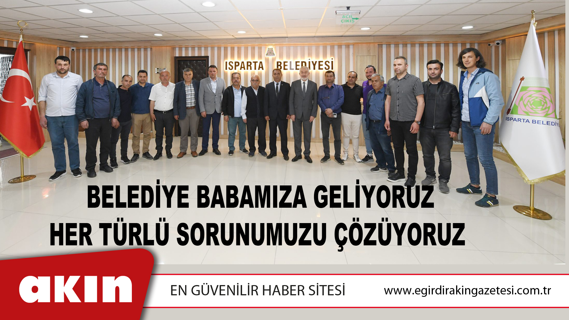 Belediye Babamıza Geliyoruz Her Türlü Sorunumuzu Çözüyoruz