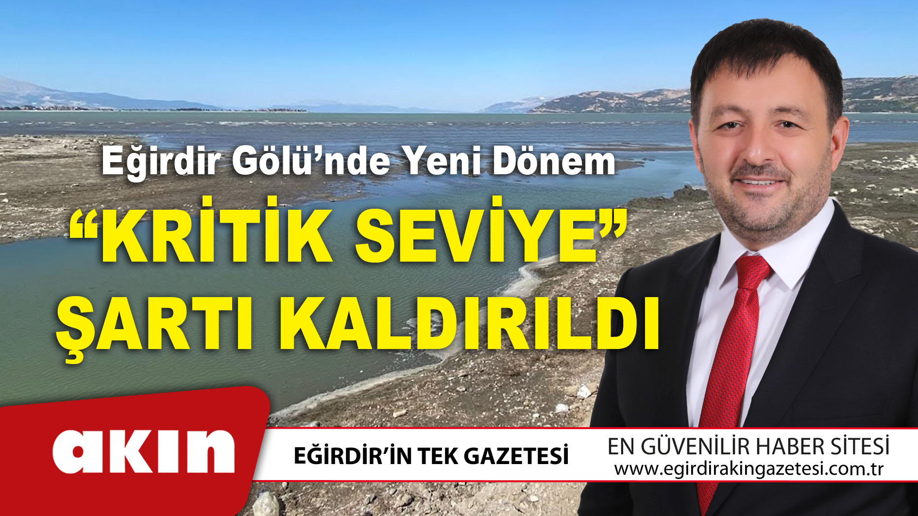 eğirdir haber,akın gazetesi,egirdir haberler,son dakika,Eğirdir Gölü’nde Yeni Dönem