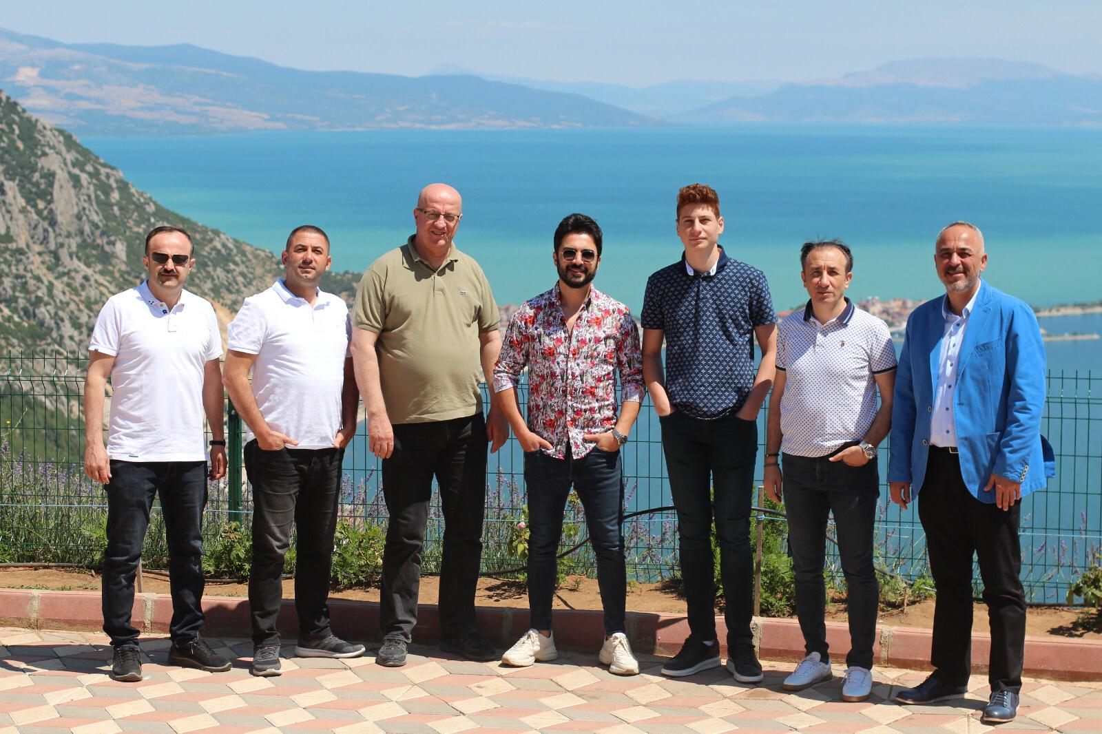 YUSUF GÜNEY EĞİRDİR'E HAYRAN KALDI 