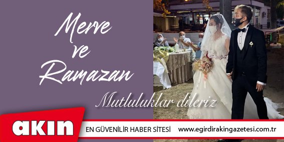 İYİ Parti Eğirdir İlçe Başkanı Tahsin Taşbaş'ın kızı dünyaevine girdi