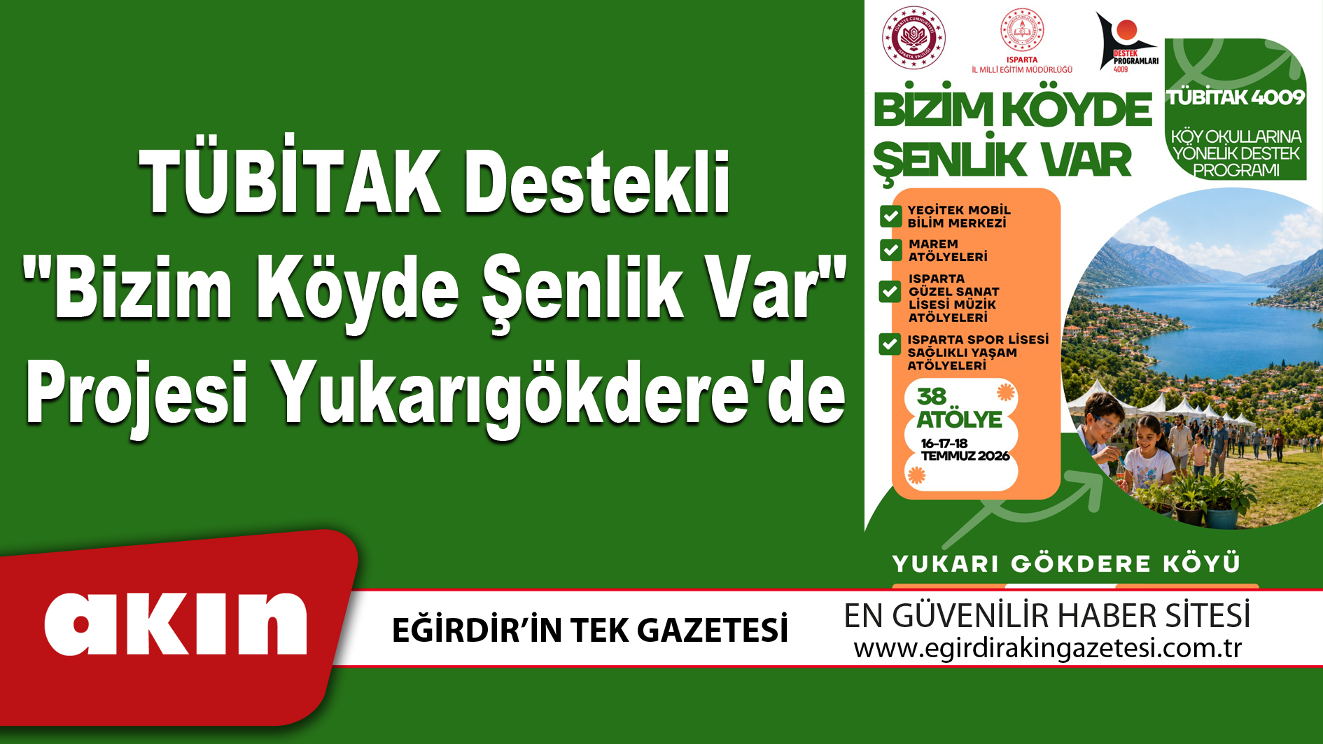 TÜBİTAK Destekli 