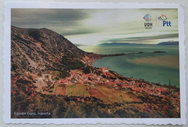 PTT’den Eğirdir’e Özel Kartpostal