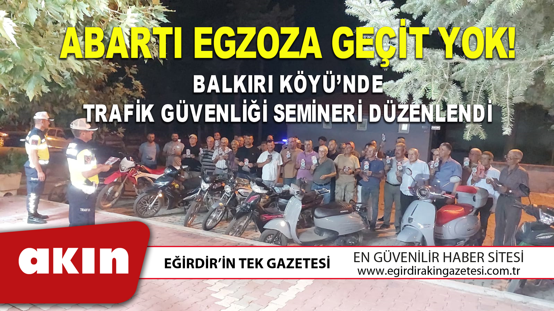 ABARTI EGZOZA GEÇİT YOK!