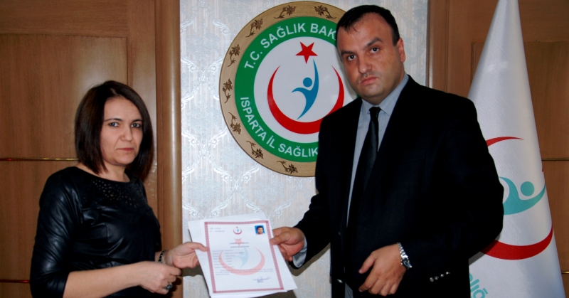 Sağlık Memuru Erdal Kutlu'nun Şehitlik Belgesi Eşine Verildi