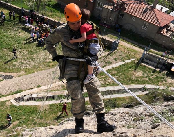 Çocuklar Dağcılık Sporuyla tanıştı...