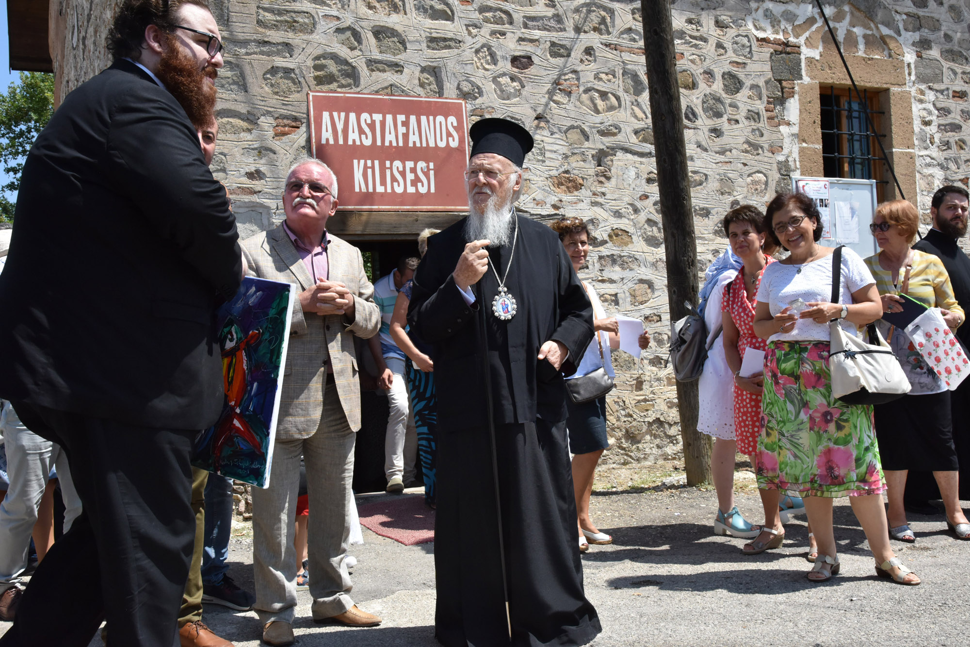 Fener Rum Patriği Bartholomeos Eğirdir'de
