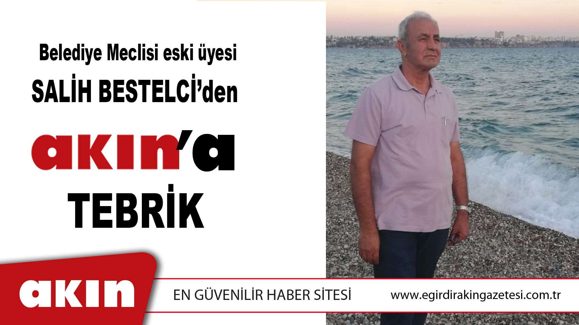 Salih Bestelci'den Kutlama Mesajı