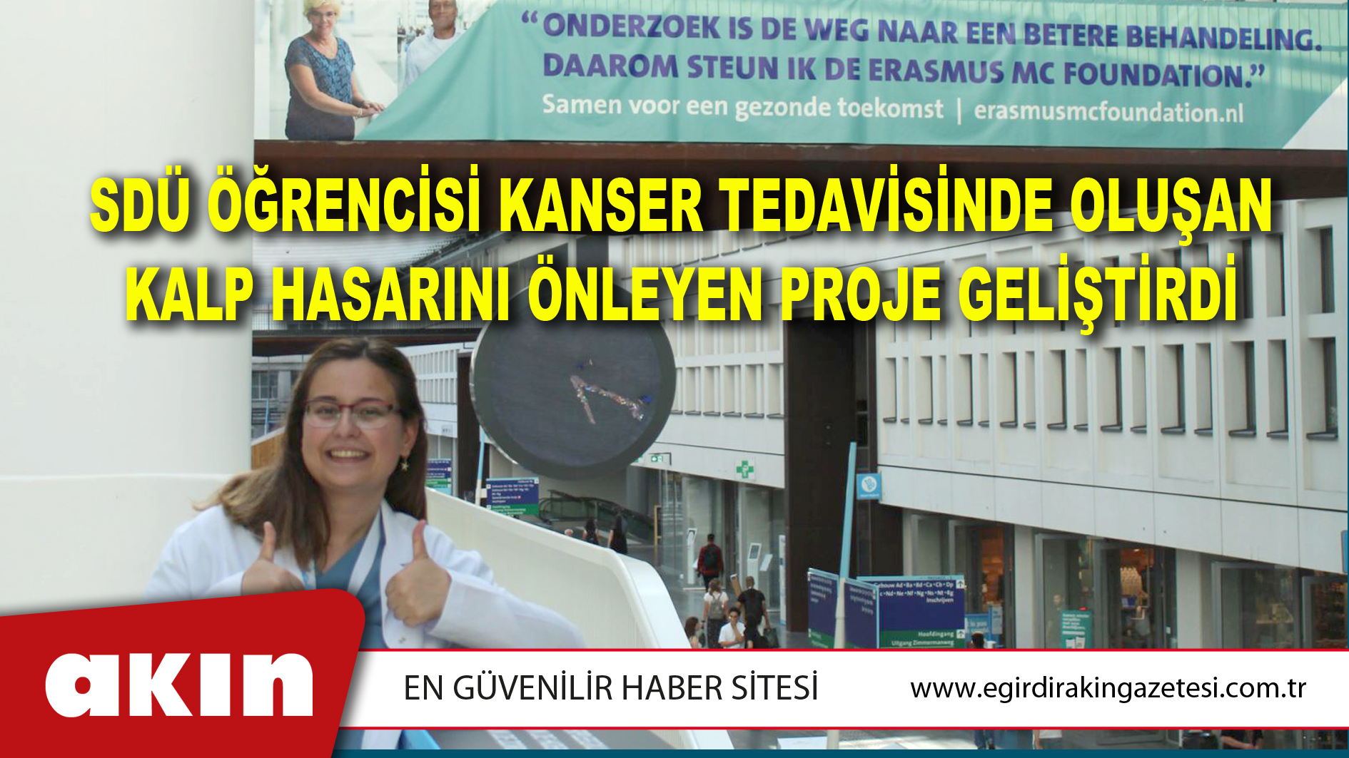 SDÜ Öğrencisi Kanser Tedavisinde Oluşan Kalp Hasarını Önleyen Proje Geliştirdi