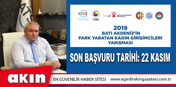 Son Başvuru Tarihi: 22 Kasım