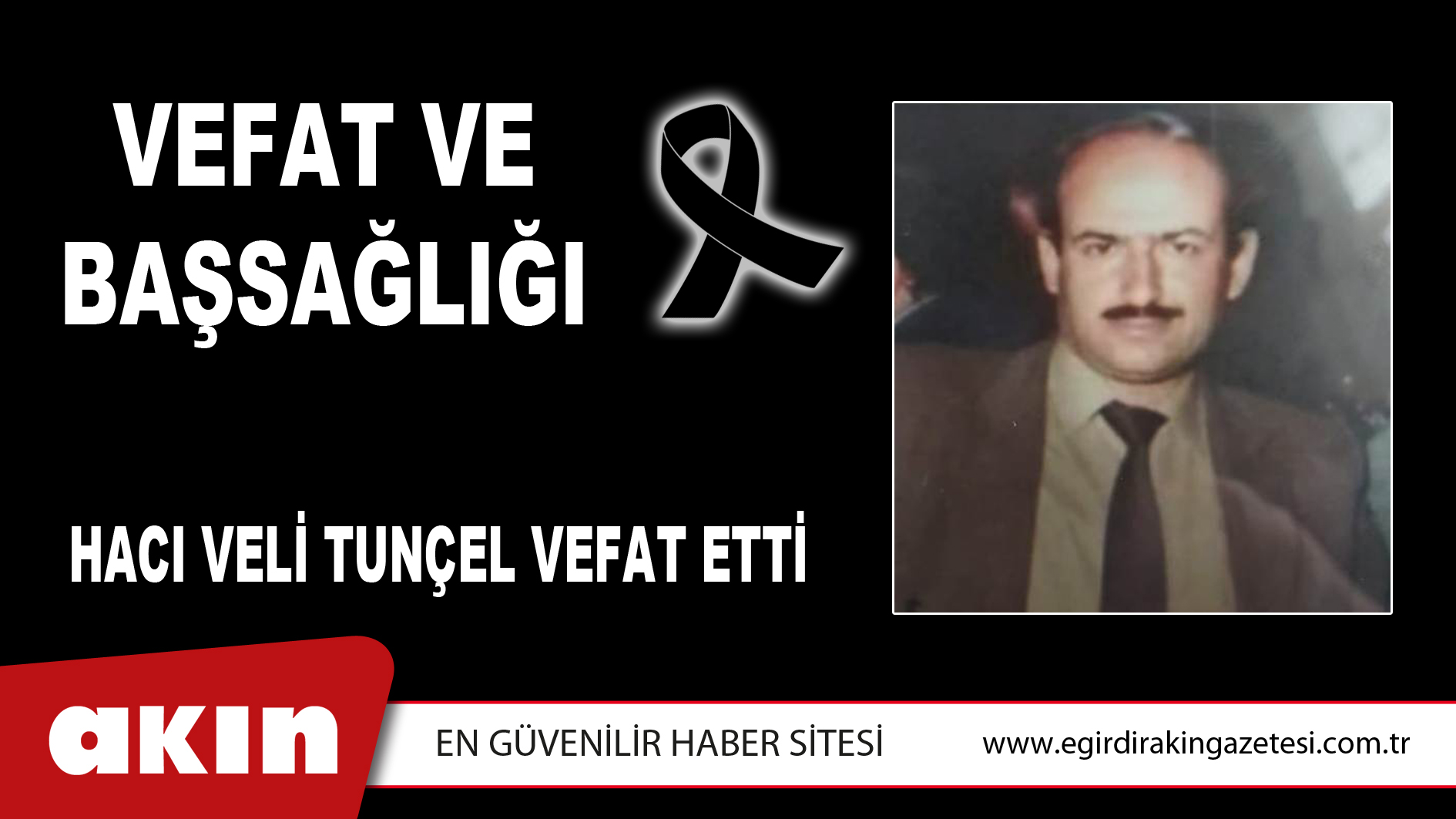 VEFAT ve BAŞSAĞLIĞI