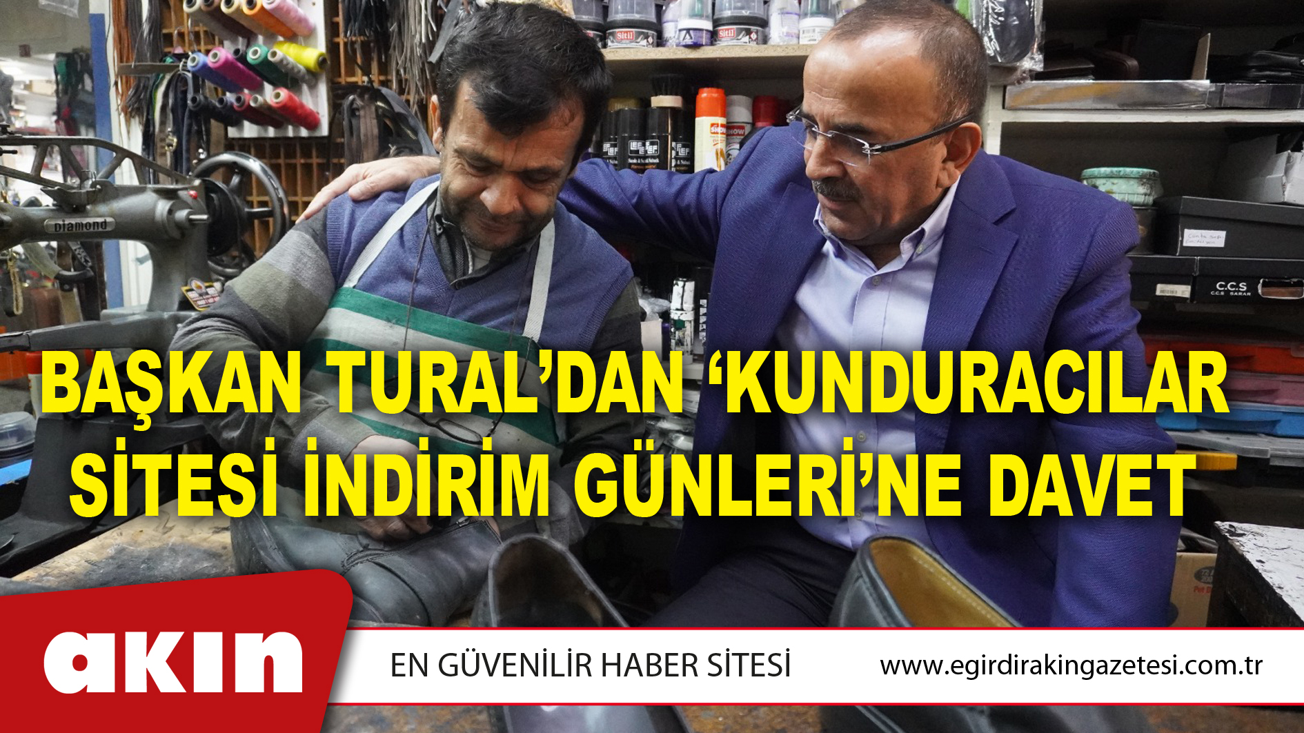 Başkan Tural’dan ‘Kunduracılar Sitesi İndirim Günleri’ne Davet