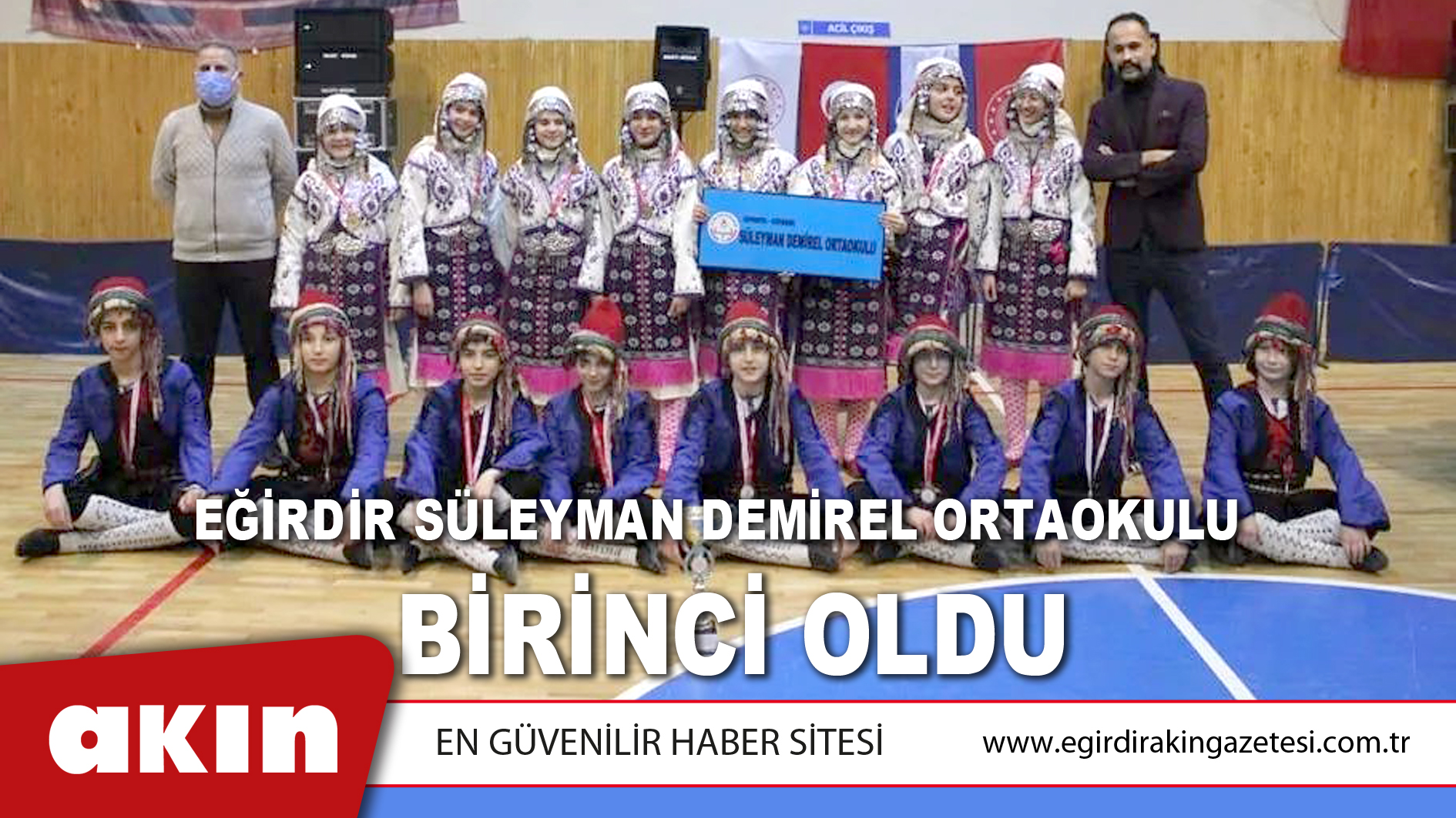 Eğirdir Süleyman Demirel Ortaokulu  Birinci Oldu