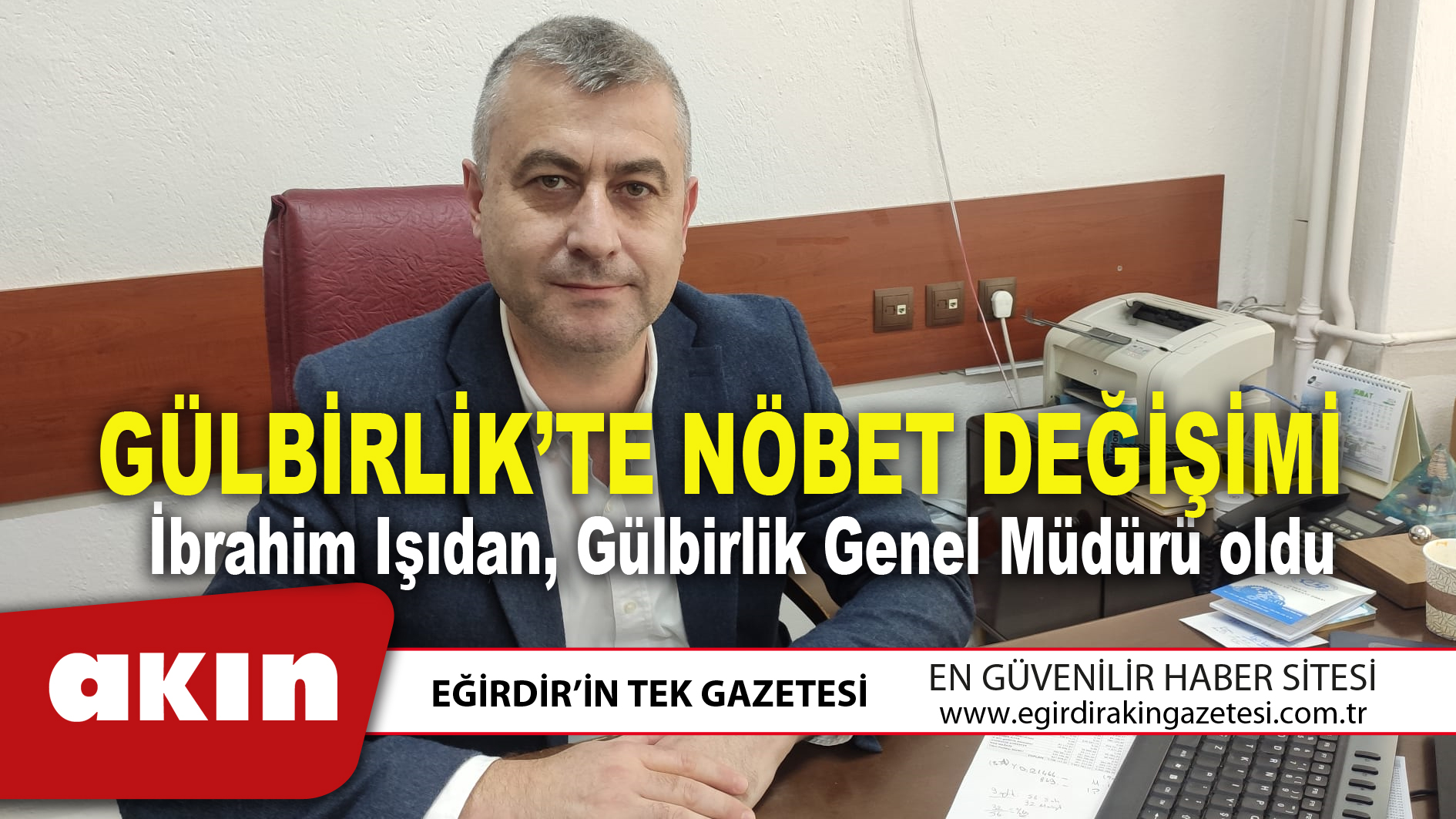 GÜLBİRLİK’TE NÖBET DEĞİŞİMİ