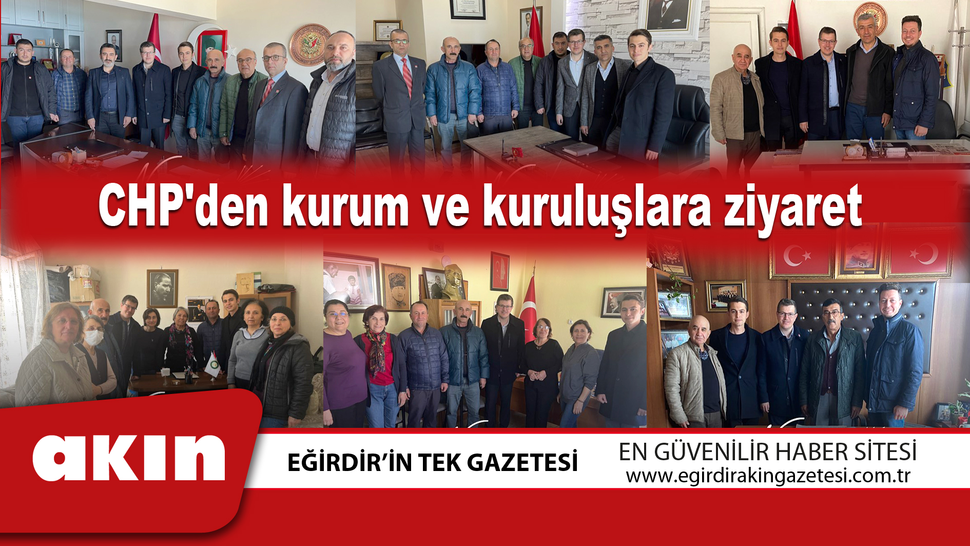 CHP'den kurum ve kuruluşlara ziyaret