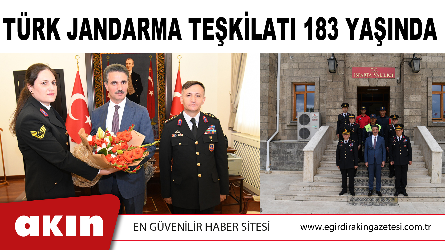 Türk Jandarma Teşkilatı 183 Yaşında