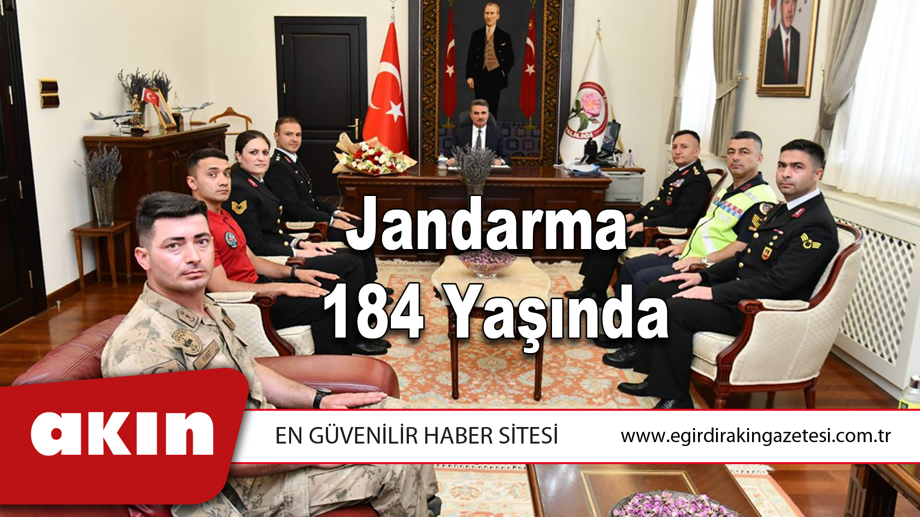 Jandarma 184 Yaşında