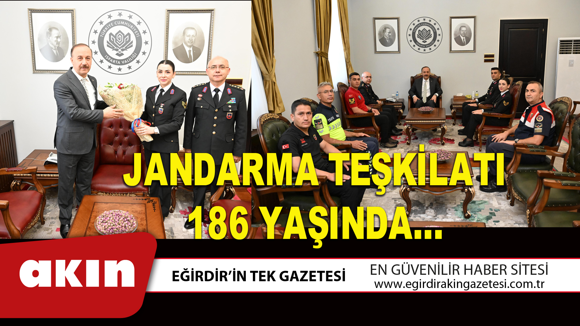 JANDARMA TEŞKİLATI 186 YAŞINDA…
