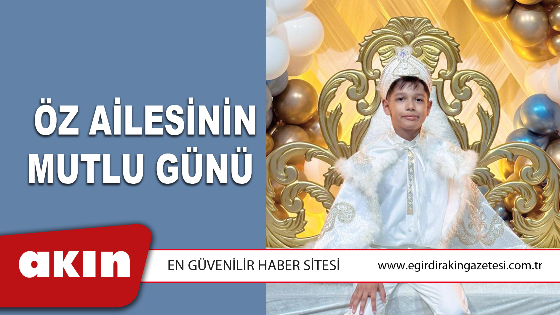 ÖZ AİLESİNİN MUTLU GÜNÜ 