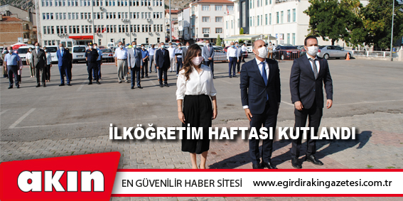 eğirdir haber,akın gazetesi,egirdir haberler,son dakika,İLKÖĞRETİM HAFTASI KUTLANDI