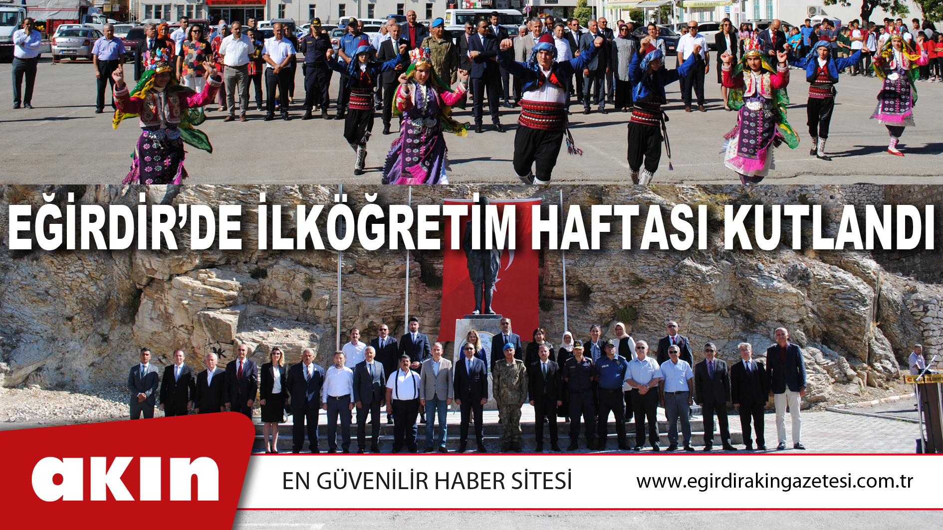 EĞİRDİR’DE İLKÖĞRETİM HAFTASI KUTLANDI