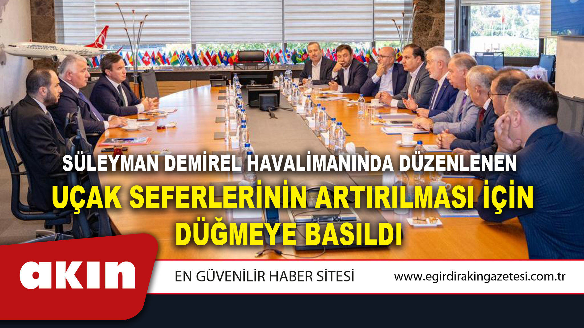Uçak Seferlerinin Artırılması İçin Düğmeye Basıldı 
