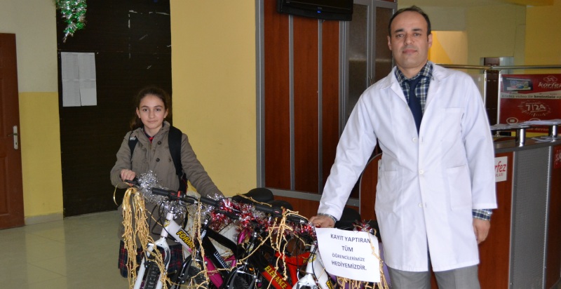 KÖRFEZ DERSHANESİNDEN KAYIT YAPTIRAN TÜM ÖĞRENCİLERE BİSİKLET