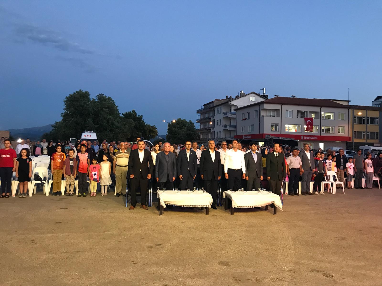 15 Temmuz Şehitlerimizi saygı ve minnetle andık