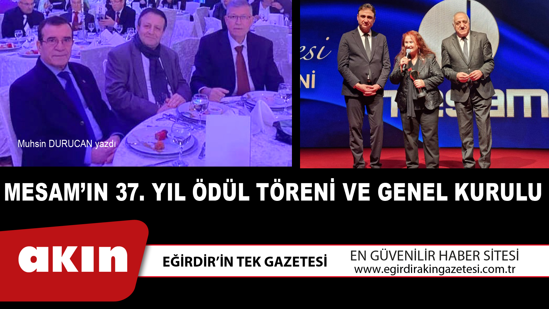 MESAM’IN 37. YIL ÖDÜL TÖRENİ VE GENEL KURULU  